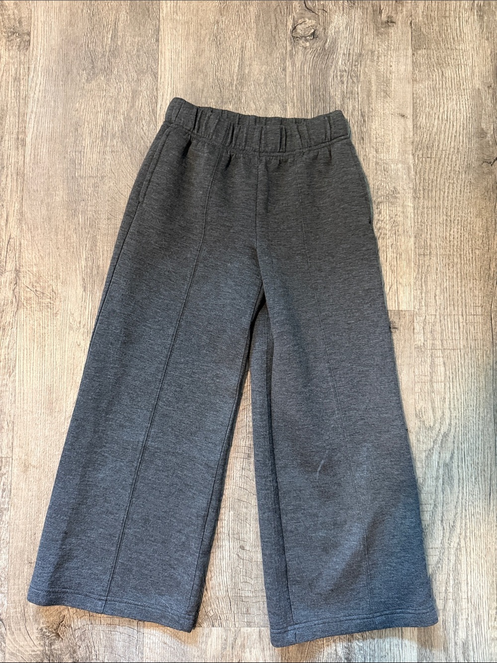 Old Navy Kids Wide-Leg Sweatpants - Dark Gray